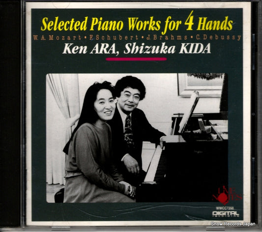 ARA, KEN, AND SHIZUKA KIDA selected piano works for 4 hands WWCC-7298