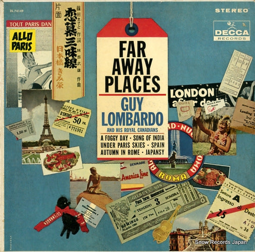 LOMBARDO, GUY, AND HIS ROYAL CANADIANS far away places DL74149