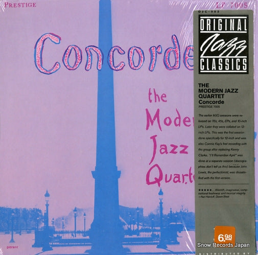 MODERN JAZZ QUARTET, THE concorde OJC-002