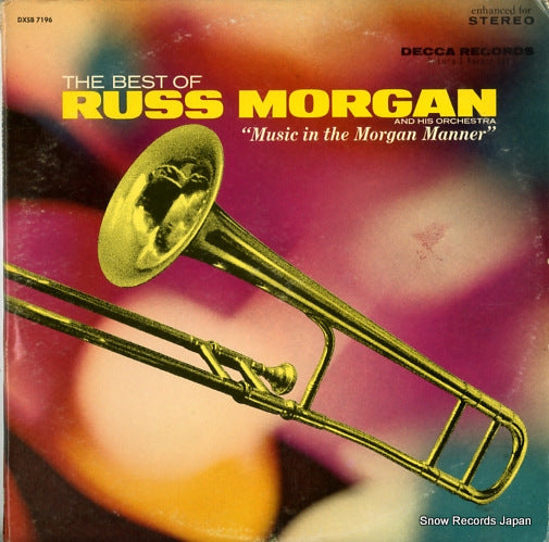 MORGAN, RUSS AND HIS ORCHESTRA music in the morgan manner DXSB7196