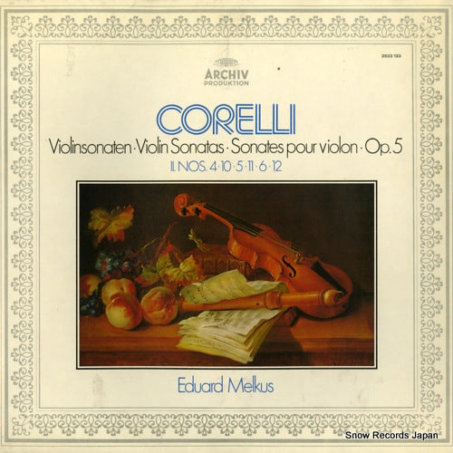 MELKUS, EDUARD corelli; violin sonatas 2533133