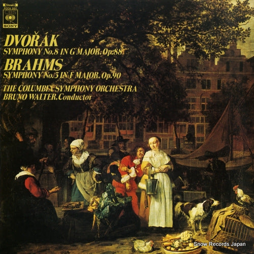 WALTER, BRUNO dvorak; symphony no.8 / brahms; symphony no.3 FCCA207