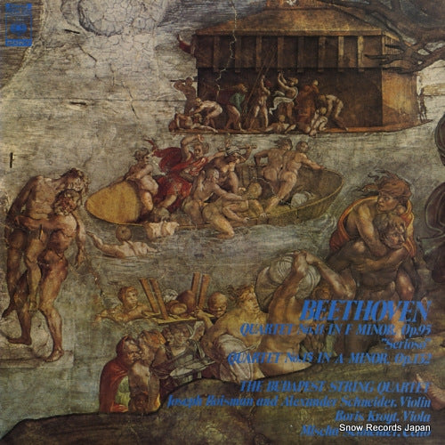 BUDAPEST STRING QUARTET, THE beethoven; quartet no.11 "serioso" & no.15 FCCA225
