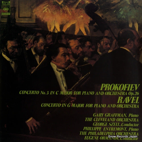 GRAFFMAN, GARY / PHILLIPPE ENTREMONT prokofiev; piano concerto no.3 / ravel; piano concert FCCA220