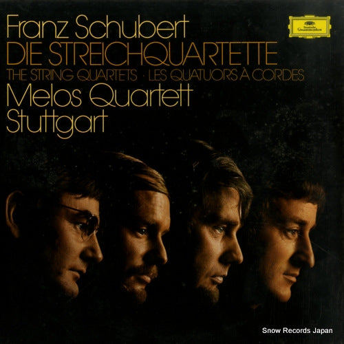 MELOS QUARTETT STUTTGART schubert; the string quartets 2740123