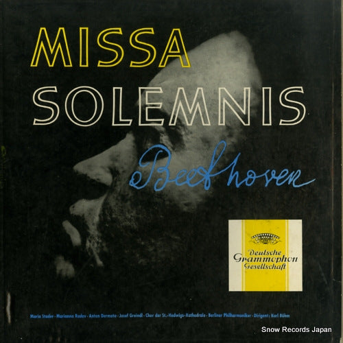BOHM, KARL beethoven; missa solemnis 18232LPM