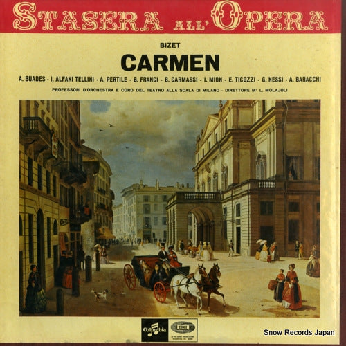 MOLAJOLI, LORENZO bizet; carmen QSOX.18