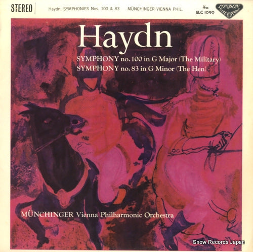 MUNCHINGER, KARL haydn; symphony no.100 "the military" & 83 "the hen" SLC1090
