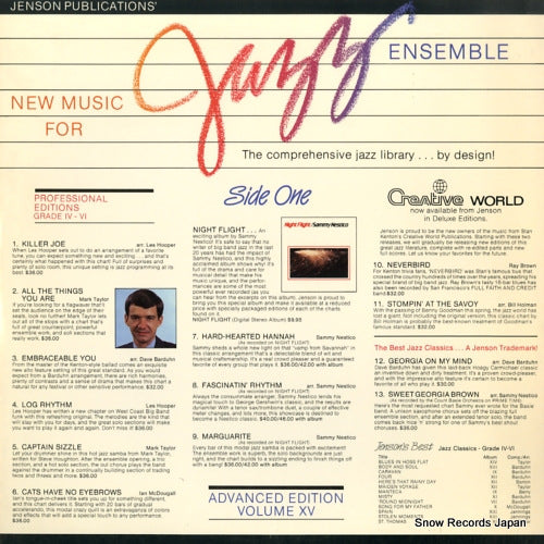 UNKNOWN ARTIST new music for jazz ensemble vol.xv JP-7900