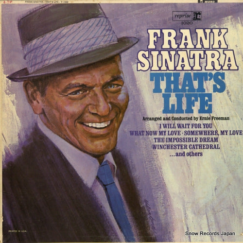 SINATRA, FRANK that's life F-1020