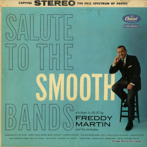 MARTIN, FREDDY salute to the smooth bands ST1116