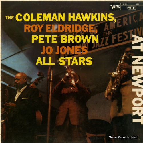 HAWKINS, COLEMAN the coleman hawkins all stars at newport MV2623