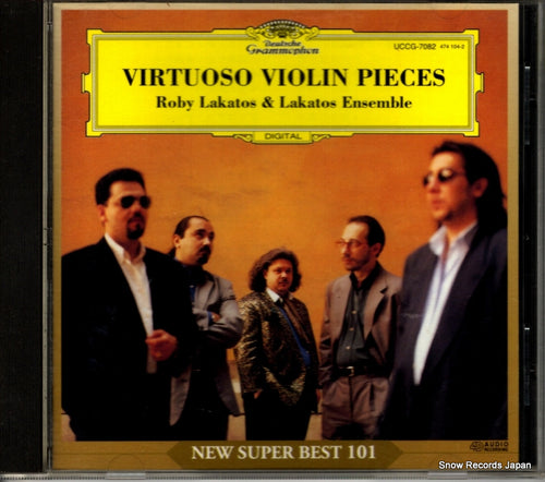 LAKATOS, ROBY, AND LAKATOS ENSEMBLE virtuoso violin pieces UCCG-7082
