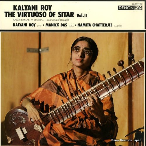 ROY, KALYANI the virtuoso of sitar vol.2 ZX-7019-ND