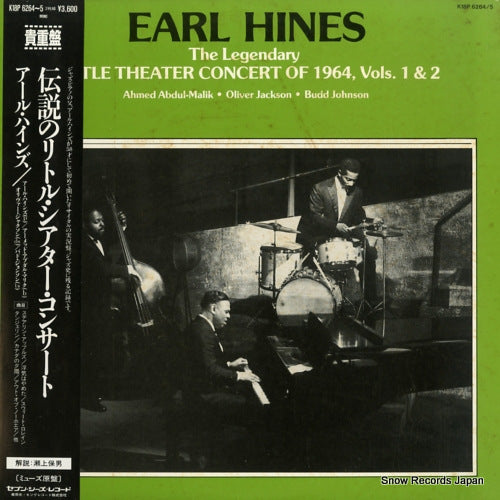 HINES, EARL the legendary little theater concert of 1964, vols.1 & 2 K18P-6264