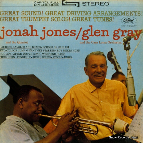 JONES, JONAH / GLEN GRAY jonah jones quartet / glen gray casa loma orchestra EMS1185