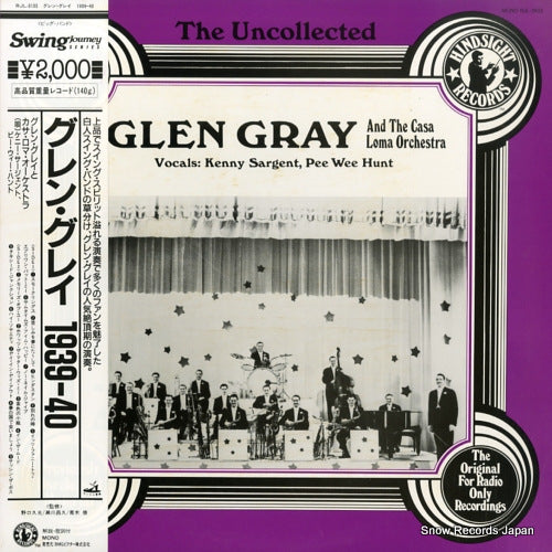 GRAY, GLEN the uncollected 1939-1940 RJL-3133