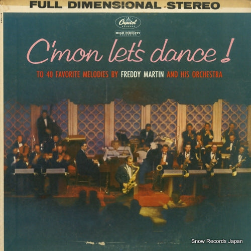 MARTIN, FREDDY c'mon let's dance! ST1269