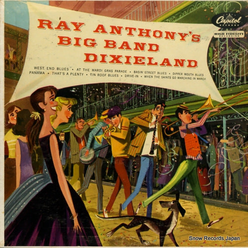 ANTHONY, RAY ray anthony's big band dixieland T678
