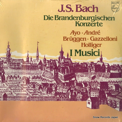 I MUSICI bach; die brandenburgischen konzerte 6747434