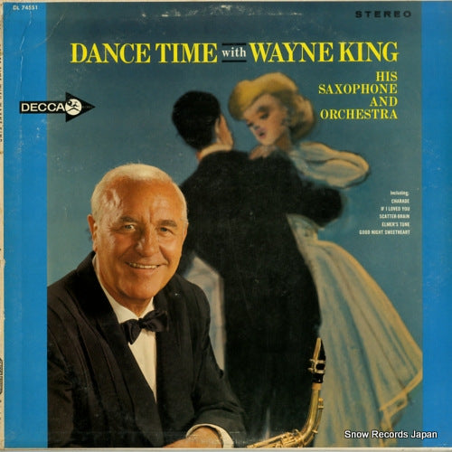 KING, WAYNE dance time with wayne king DL74551