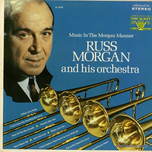 MORGAN, RUSS music in the morgan manner VL73792