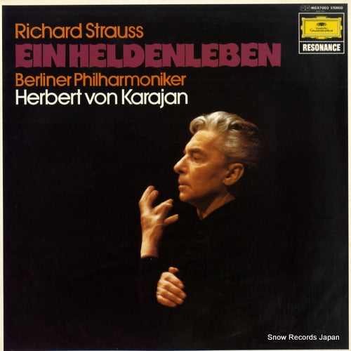 KARAJAN, HERBERT VON r.strauss; ein heldenleben MGX7003