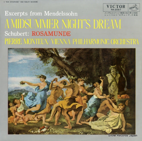 MONTEUX, PIERRE mendelssohn; a midsummer night's dream RA-2057