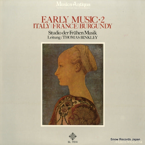 BINKLEY, THOMAS early music 2 - italy / france / burgundy SL7014