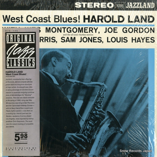 LAND, HAROLD west coast blues! OJC-146