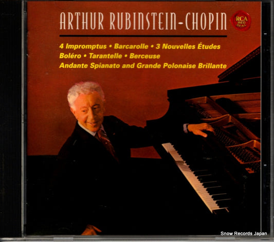 RUBINSTEIN, ARTUR chopin; 4 impromptus BVCC-37672