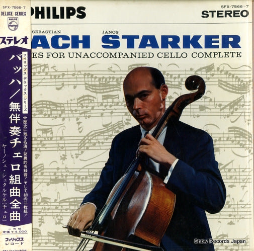 STARKER, JANOS bach; suites for unaccompanied cello complete SFX-7566