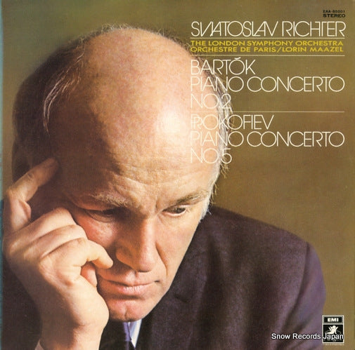 RICHTER, SVIATOSLAV bartok; piano concerto no.2 EAA-85001