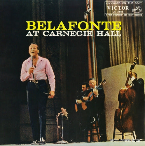 BELAFONTE, HARRY belafonte at carnegie hall LS-5168