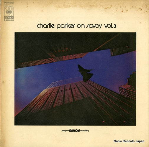 PARKER, CHARLIE charlie parker on savoy vol. 3 SOPL66-SY
