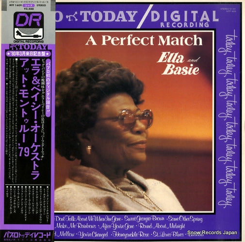 FITZGERALD, ELLA, WITH COUNT BASIE a perfect match MTF1609