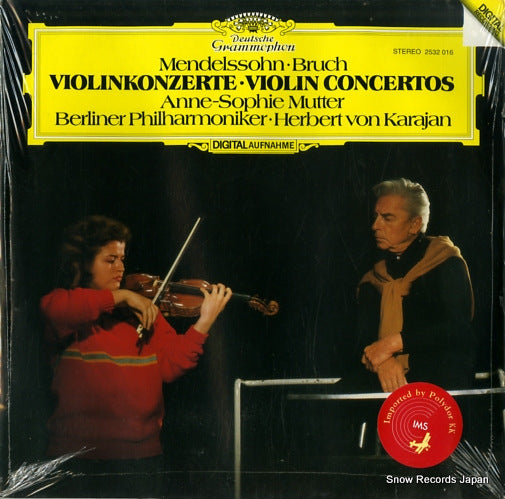 MUTTER, ANNE-SOPHIE mendelssohn / bruch; violin concerto 2532016