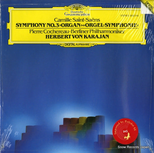 KARAJAN, HERBERT VON saint-saens; symphony no.3 "orgel-symphonie" 2532045