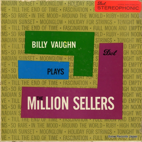 VAUGHN, BILLY plays the million sellers DLP25119
