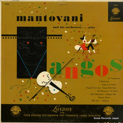 MANTOVANI mantovani plays tangos LL768