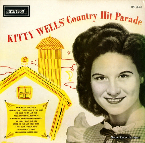WELLS, KITTY kitty wells' country hit parade HAT3037