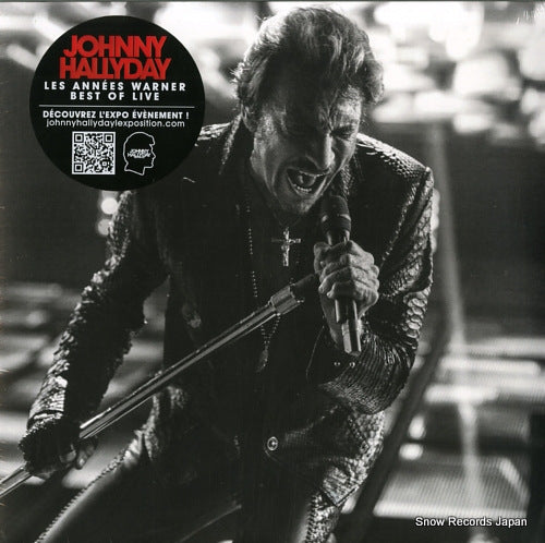 HALLYDAY, JOHNNY les annees warner best of live 0190296159978