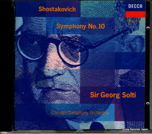 SOLTI, GEORGE shostakovich; symphony no.10 433073-2