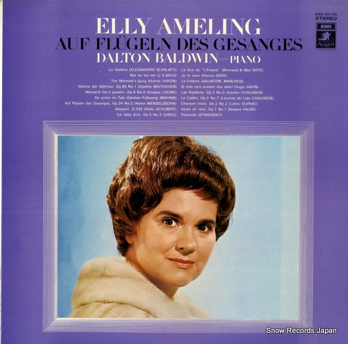 AMELING, ELLY auf flugeln des gesanges EAA-80139