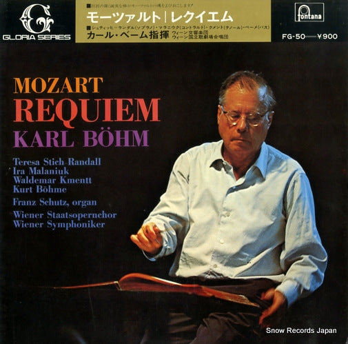 BOHM, KARL mozart; requiem FG-50