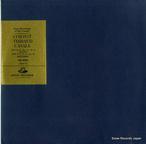 CORTOT, ALFRED haydn; trio in g op.73 no.2 GR-2005