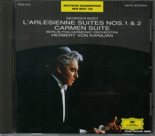KARAJAN, HERBERT VON bizet; l'arlesienne suites nos.1 & 2 POCG-7016