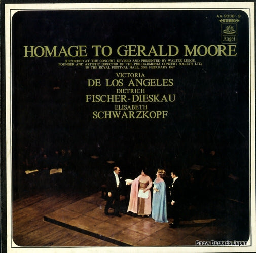 MOORE, GERALD homage to gerald moore AA.9338