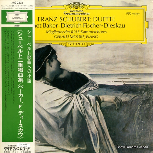BAKER, JANET, AND DIETRICH FISCHER-DIESKAU schubert; duette MG2403