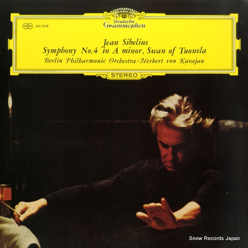KARAJAN, HERBERT VON sibelius; symphony no.4 in a minor, op.63 MG2158